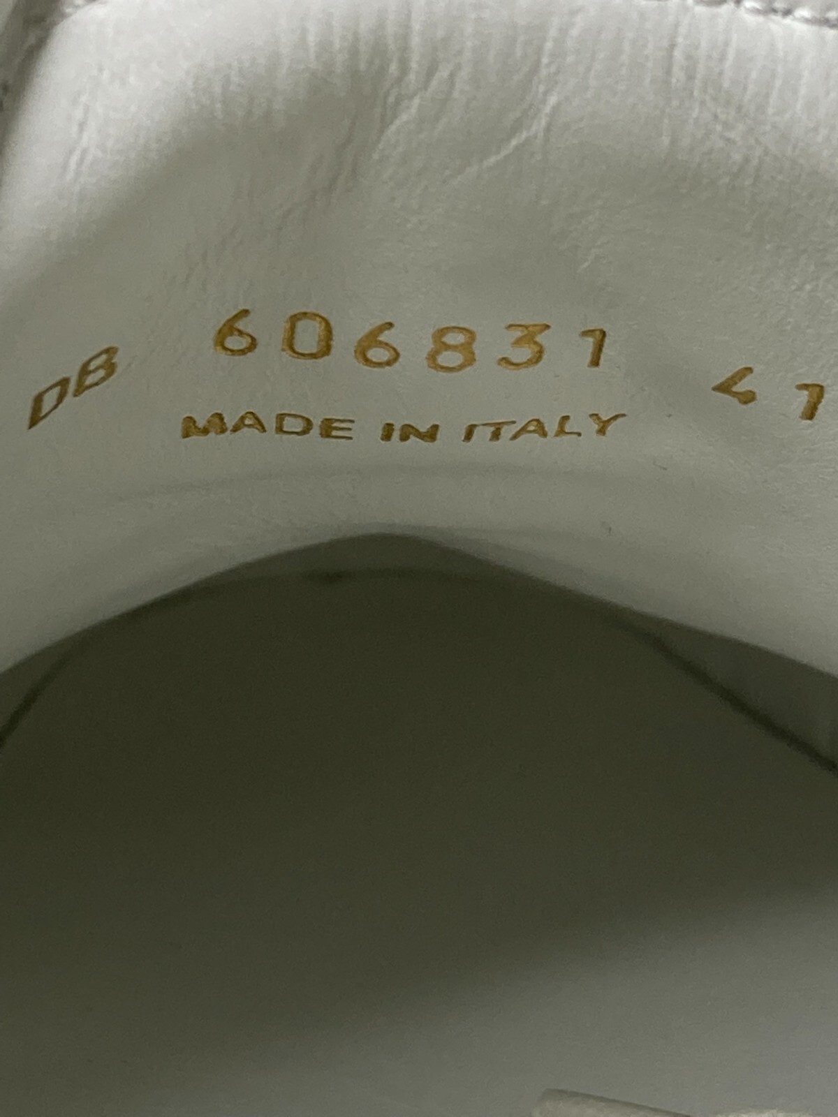 Sneakers basse Saint Laurent in pelle bianca Andy 41 nuove con scatola in ue