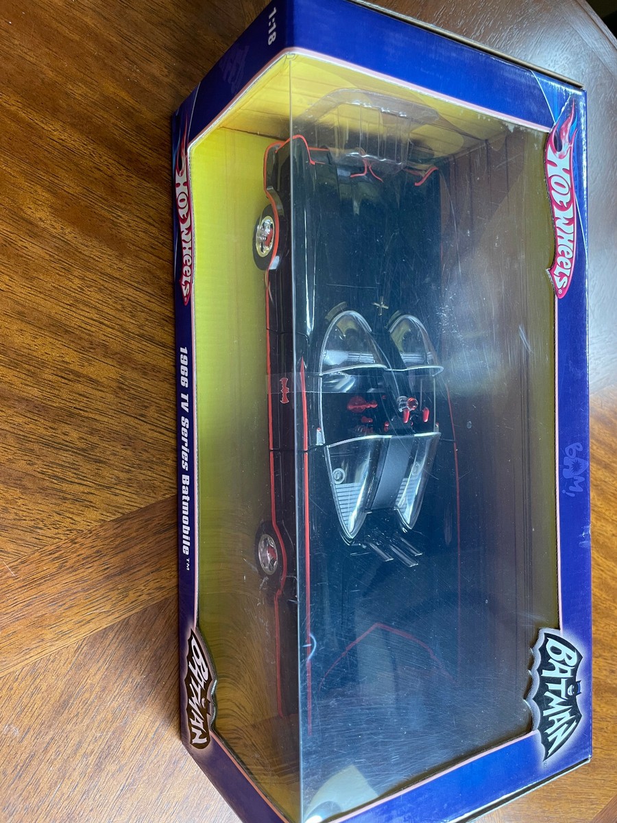 Hot Wheels Batman 1966 TV Series Batmobile 1:18th Scale Car