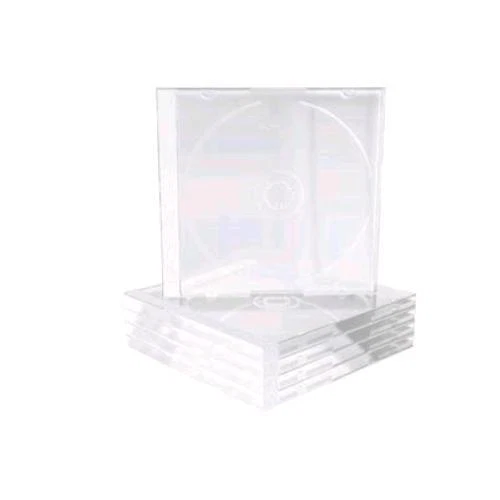 CUSTODIA CD JEWELCASE 10,4 MM TRASPARENTI 10PZ - Foto 2 di 2