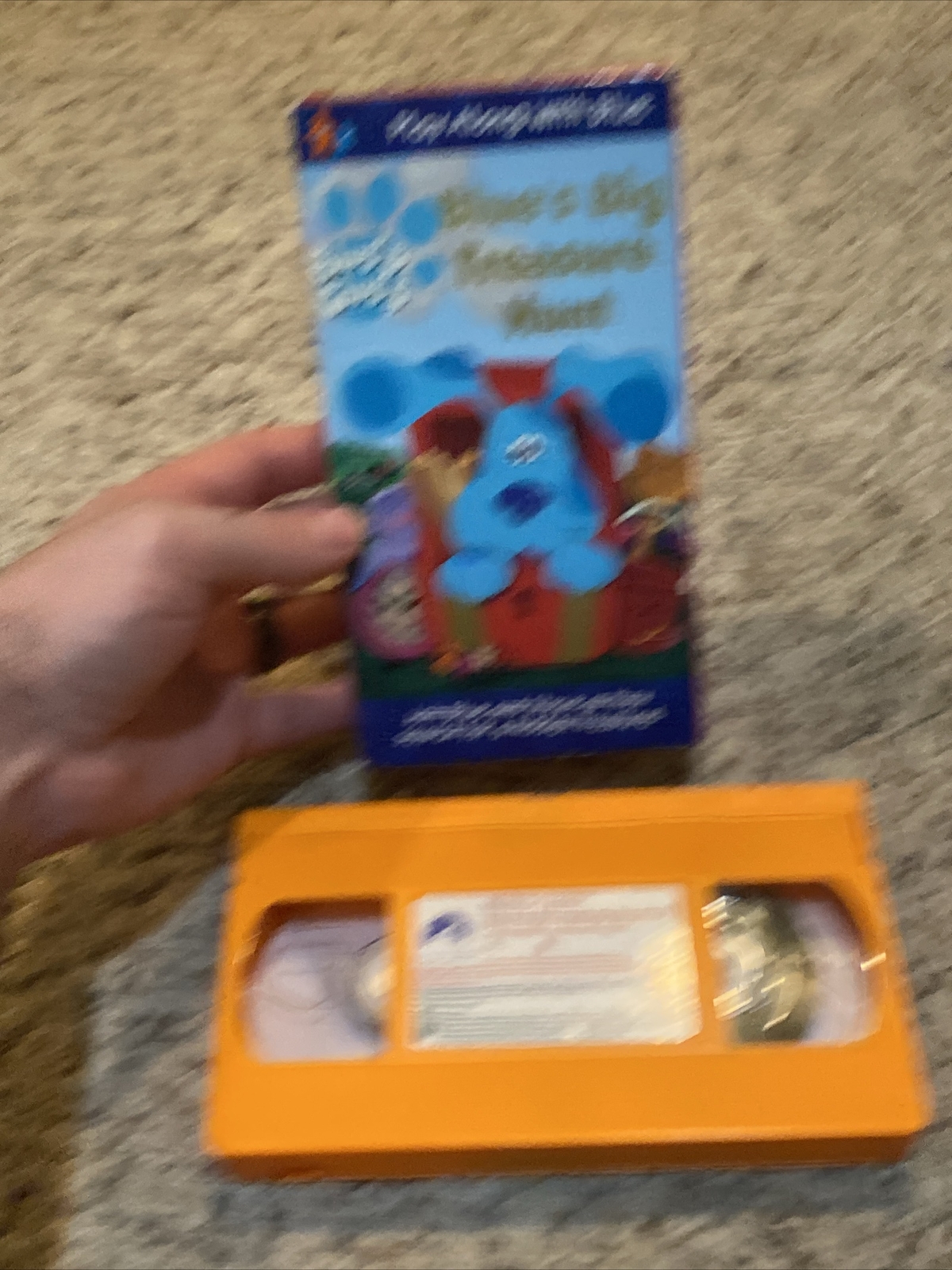 Blue’s Clues Blue's Big Treasure Hunt VHS | Grelly USA