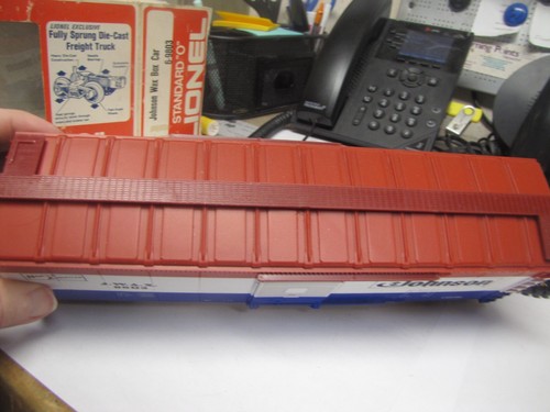 Lionel 6-9803 Standard O Johnson Wax Box Car mit OVP - Bild 4 von 10