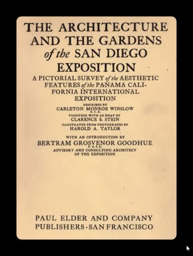 San Diego Panama-California International Exposition 1915 - Picture 3 of 7
