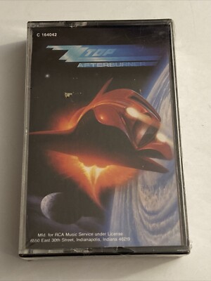 ZZ Top Afterburner Sealed 1985 Warner Brothers Cassette New