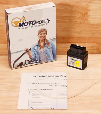 Motosafety Teen Safety GPS Vehicle Tracking System & OBD Device MPVAS1
