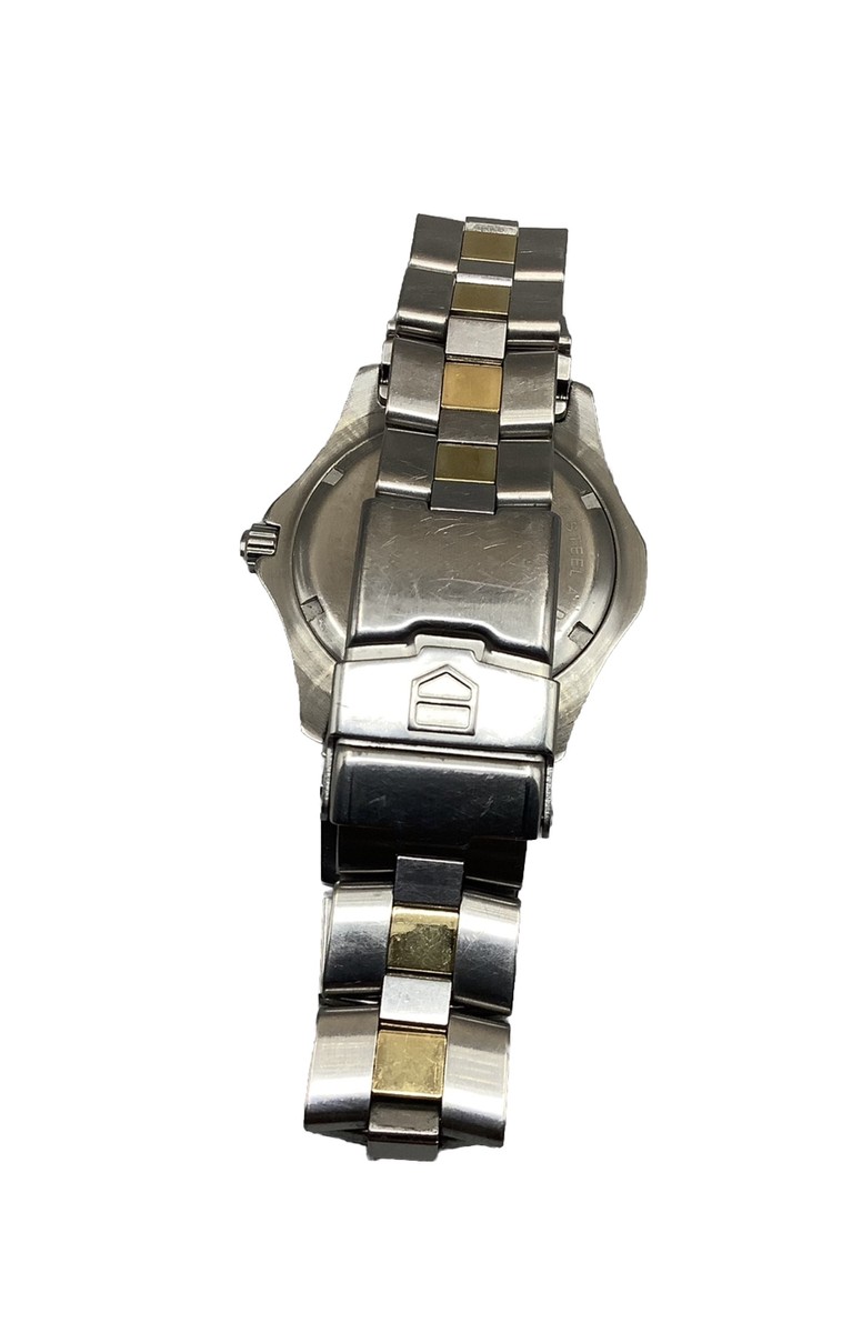 よ*く様 【ジャンク】TAG HEUER メンズ TAG Heuer Link Aquaracer 18K & Stainless Steel Men's Watch