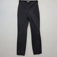 Everlane Womens Gray Side Zip Casual Dress Pants Sz 00 Slim Fit