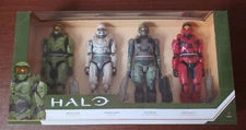 HALO 4 FIGURE PACK SET 12" UNSC MARINE TANAKA MASTER CHIEF SPARTAN MK VII NIB