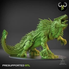 Giganodon by Clay Beast Creations | DnD | D&D | Print on Demand |