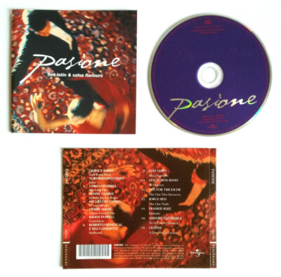 CD Pasione Hot Latin & Salsa Flavour Compilation Pasion Quincy Jones UK (L13)
