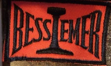 B&LE BESSEMER & LAKE ERIE RAILROAD Vintage Embroidered Patch