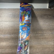 1998 Toys Biz /Spectra Star 52" Dual Control Stunt Kite Sky Dragon 6-18 mph