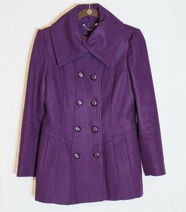 guess purple coat