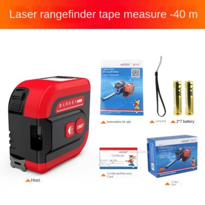 Multifunction Laser Tape Measure Distance Meter 40m 60m Electronic Ruler