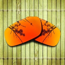 US Orange Red Replacement Lenses for-Oakley Badman OO6020 Polarized