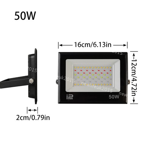RGB LED Flutlicht Garten Landschaft Flutlichtstrahler Wasserdicht IP66 Stecker - Bild 15 von 18