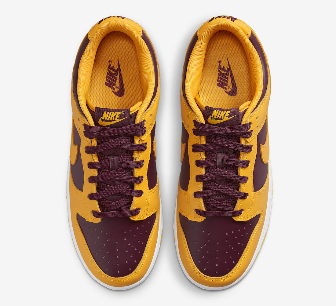 Nike Dunk Low Retro University Gold Arizona State DD1391-702