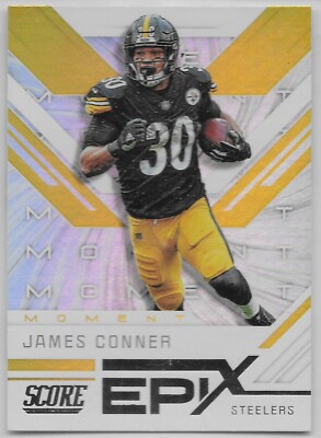 2019 Score Epix #EM-7 James Conner Pittsburgh Steelers Pitt
