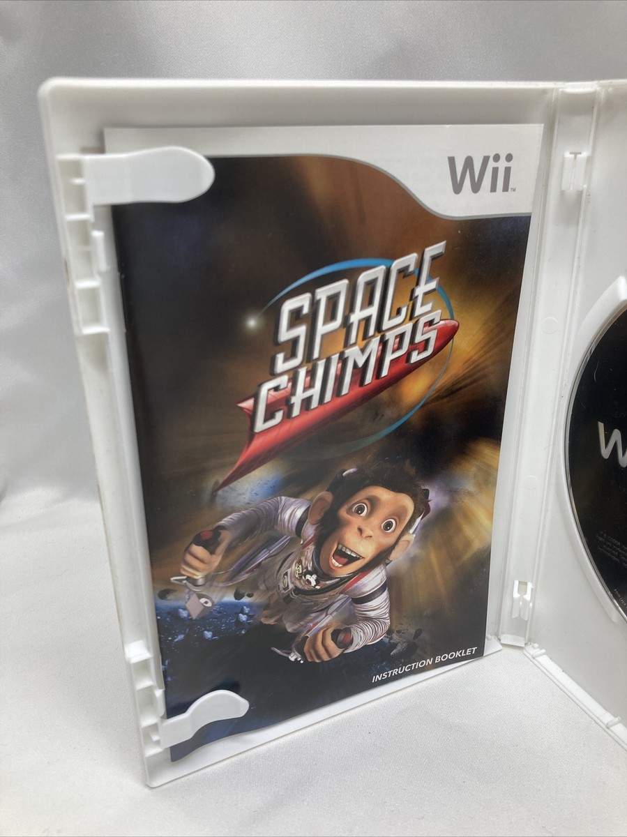 Space Chimps (Nintendo Wii, 2008) Complete Tested Working