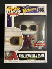 Funko Pop Movies Monsters The Invisible Man Special Edition 608
