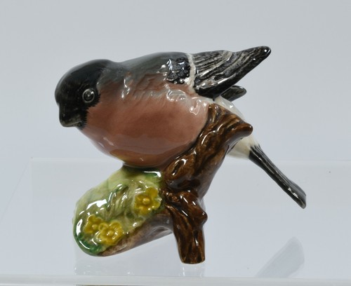 Bellissimo uccellino vintage n. 1042B ~ Finitura lucida cardellino - Foto 1 di 3