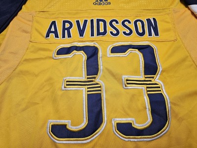 Viktor Arvidsson Nashville Predators NHL #33 Jersey Size M Adidas