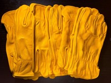 6 Pairs, Wells Lamont Deerskin Gloves Large, Y962L, RN 32194