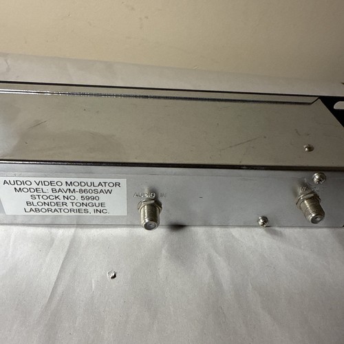 Blonder Tongue BAVM-860-SAW Audio & Video Modulator Channels 15, 17 or 19 - Picture 5 of 8