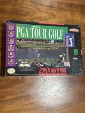 PGA Tour Golf - SNES New In Box - Factory Sealed - MINT