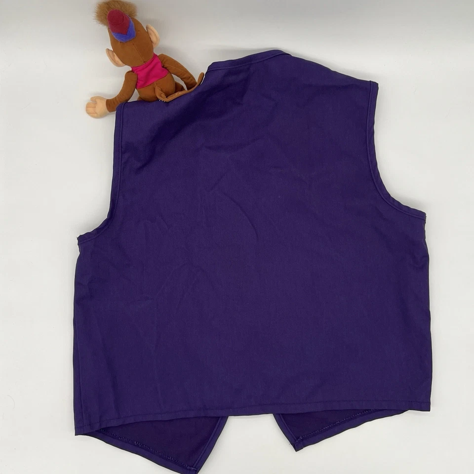 Chaleco Aladdin con Abu cosido al hombro Daystar púrpura 740NP Halloween ¡¡Envío rápido!!! Foto 4 de 4