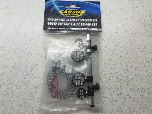 Gebraucht für Tamiya Truck Dachscheinwerfer Set Rund Led