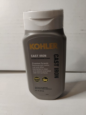 #ad #ad KOHLER K 23725 NA Cast Iron Cleaner for Kitchen and Bathroom 8 Oz Bottle $8.00