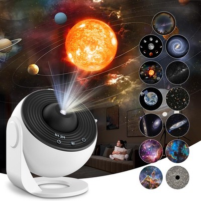 Sternenprojektor und Galaxienlicht für Schlafzimmer - 13 in 1 Nebel