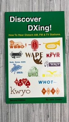 Discover DXing Book John Zondlo 2nd Ed 1998 How To Hear Distant AM FM TV RadioDE