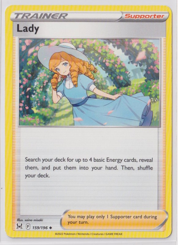 Pokemon SWSH- Lost Origin - 159/196 Lady