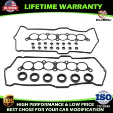 For Toyota Tacoma 4Runner 3.4L Engine Cylinder Valve Cover Gasket Set w/ Grommet