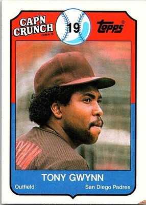 1989 Topps Cap'n Crunch #5 Tony Gwynn