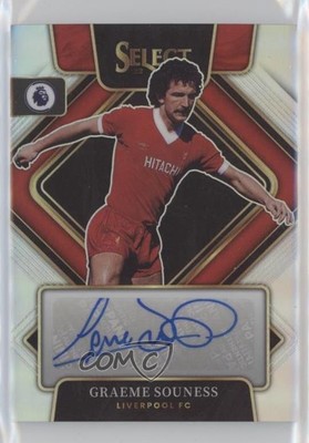 2022-23 Panini Select Premier League Signatures Graeme Souness #S-GSS Auto 11p9