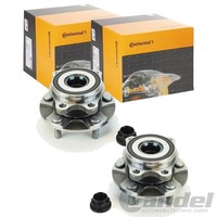 2X Continental Ctam RADLAGER-SATZ Vorne Passend FüR Toyota Auris Avensis Corolla