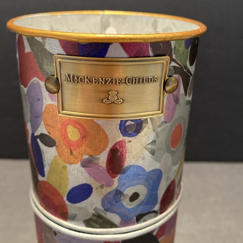 New MacKenzie-Childs Avant Garden Small Citronella (Set of 2) Candles 9 Oz Each - Picture 5 of 12