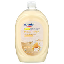 Equate Liquid Hand Soap, Milk & Honey, with Moisturizers, 50 fl oz, 0.15 per fl oz