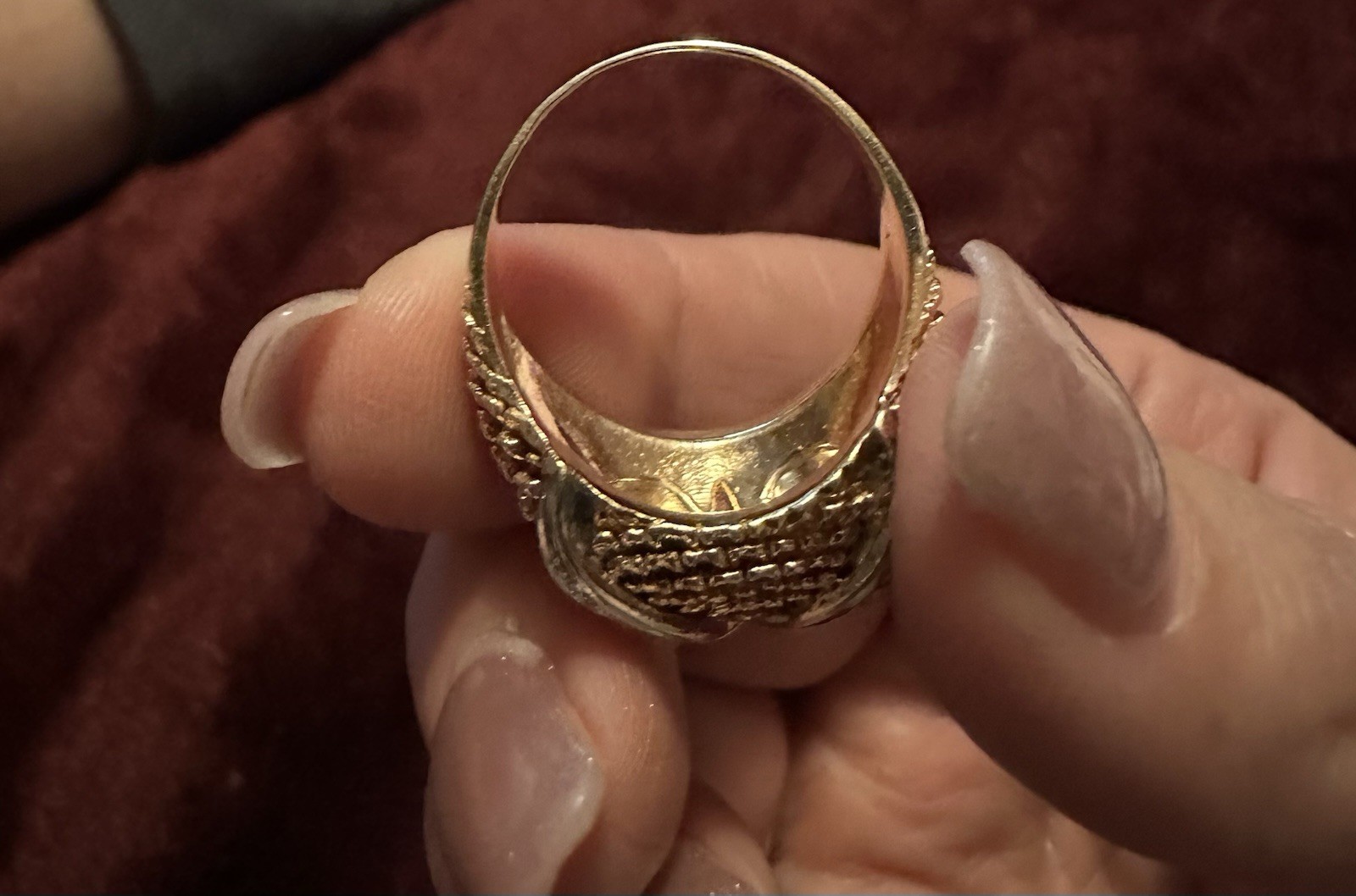 Owl Ring (14k) - image 3