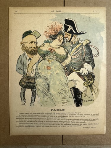 Le Rire Journal Humoristique French Magazine May 11, 1895 - Picture 4 of 4