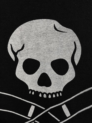 T-shirt vintage Jackass MTV Show Movie Promo Bam Margera taglia L nera - Foto 4 di 9