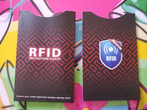 20 RFID Credit Card Identity Protection Premium Sleeves (10 Packs Of 2) - Picture 4 of 5