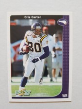 Cris Carter 2002 Score #124 Minnesota Vikings
