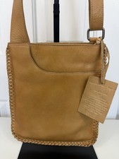 Latico Brynn Leather Crossbody Bag In Camel