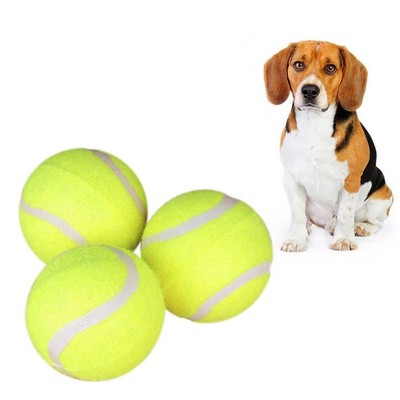 3 Pcs Fetching Toys for Dogs Giant Tennis Pet Training Supplies