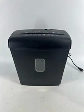 Locksworth 8-Sheet Micro Cut Paper Shredder P-4 Security Home Office with Handle