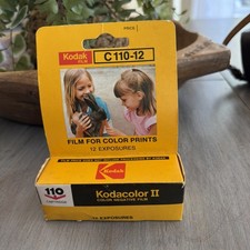 KODAK KODACOLOR II - 110 CARTRIDGE COLOR NEGATIVE FILM - C 110-12 Exp 1979