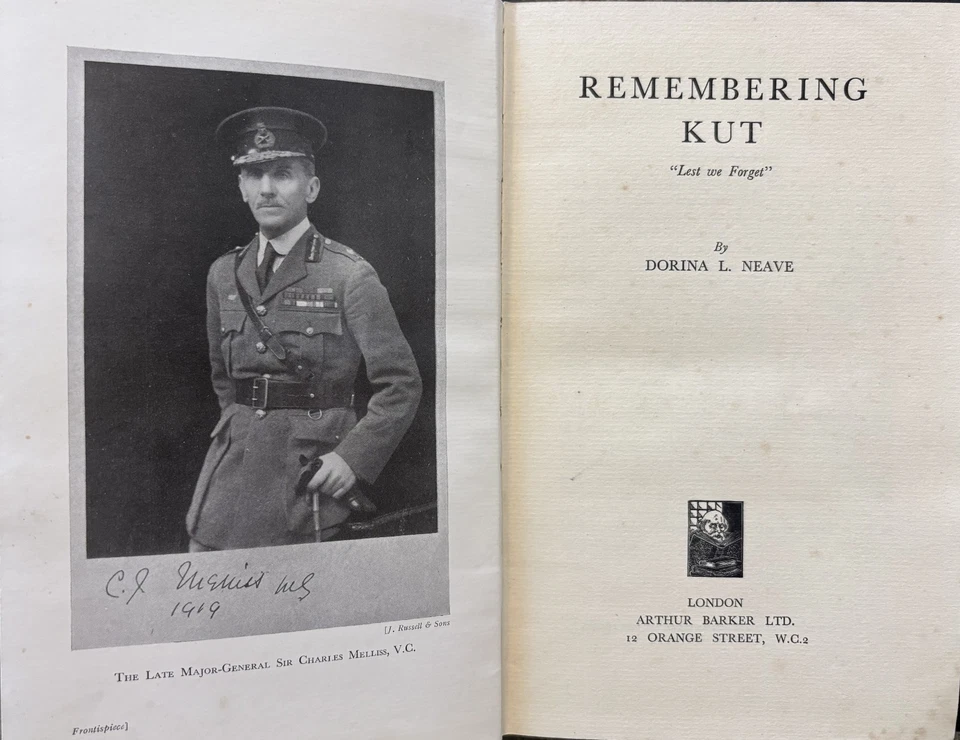 Remembering Kut by Dorina L. Neave 1937 - First World War battle - Image 3 of 4